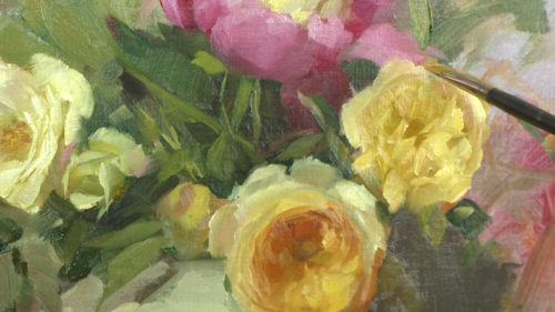 Painting Roses and Peonies elizabeth Robbins