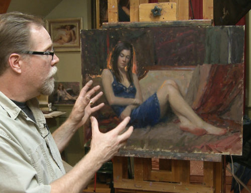 Bryce Liston Painting the Draped Figure